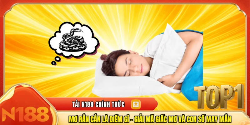 mơ rắn cắn là điềm gì