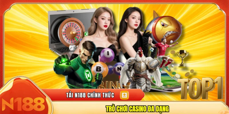 Trò chơi casino đa dạng